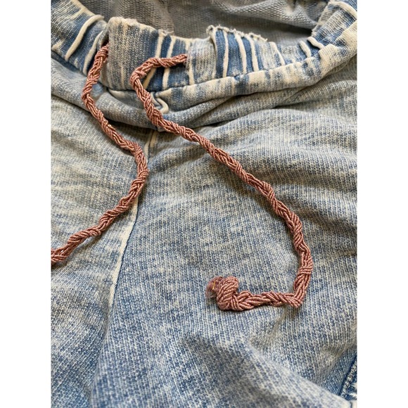 Madden NYC fabric denim style sweat shorts - Picture 3 of 4